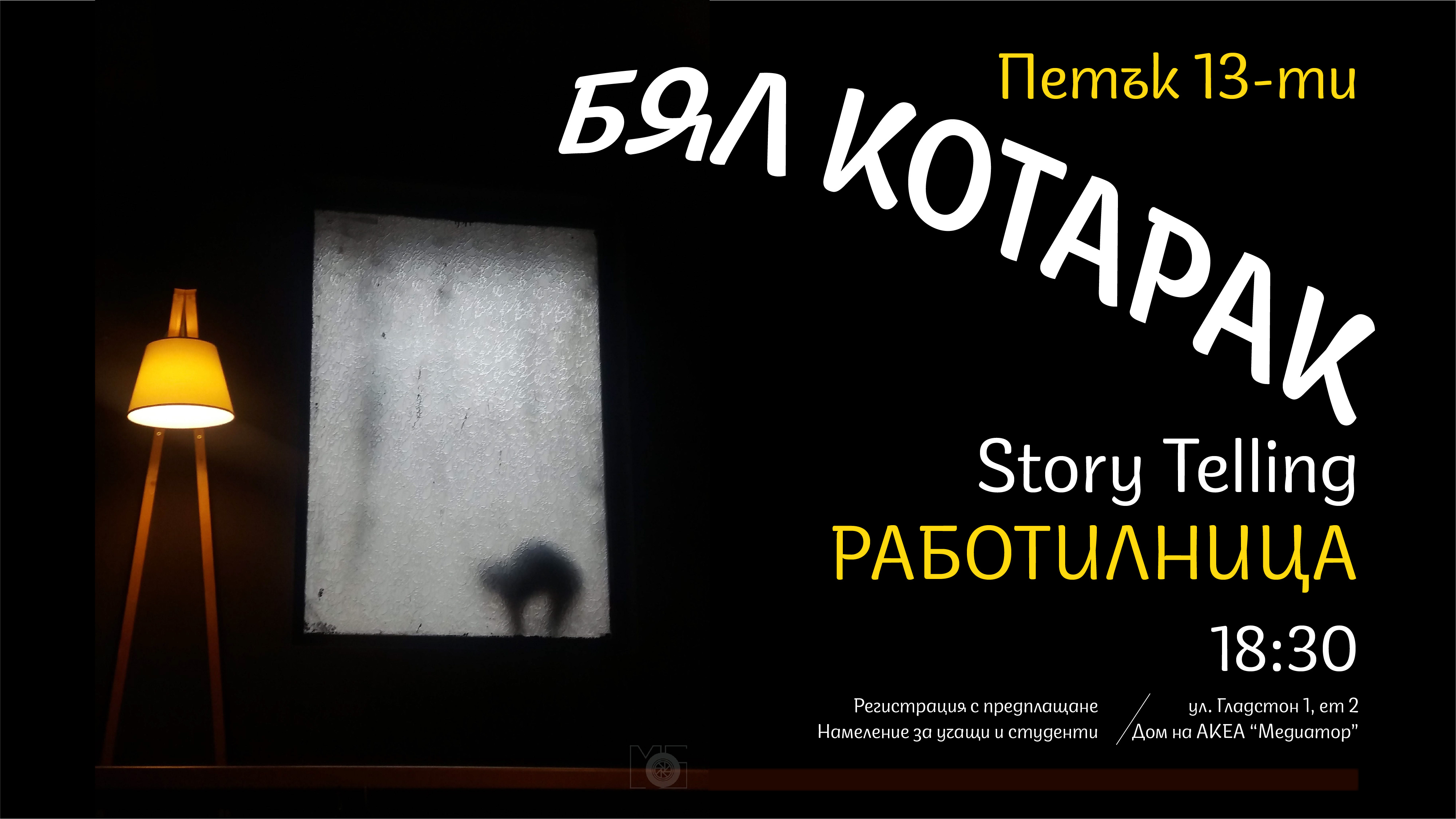 „Бял котарак” Story Telling работилница