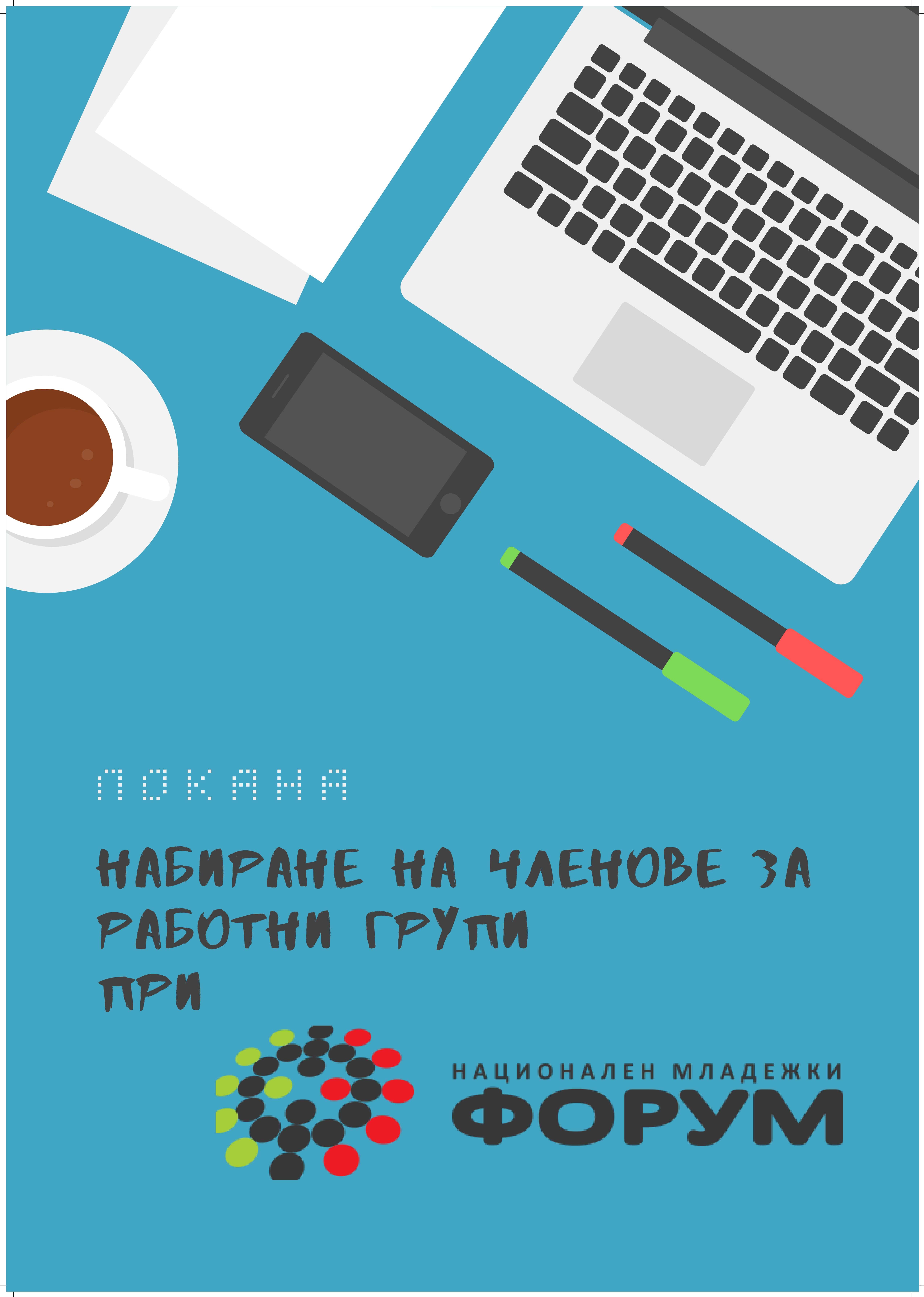 Национален младежки форум набира членове за работни групи