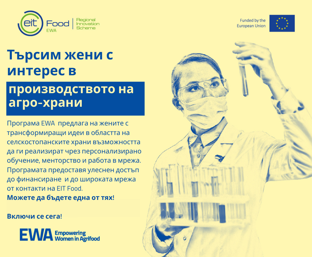 Покана за включване на жени в програма EWA | Empowering Women in Agrifood 2021