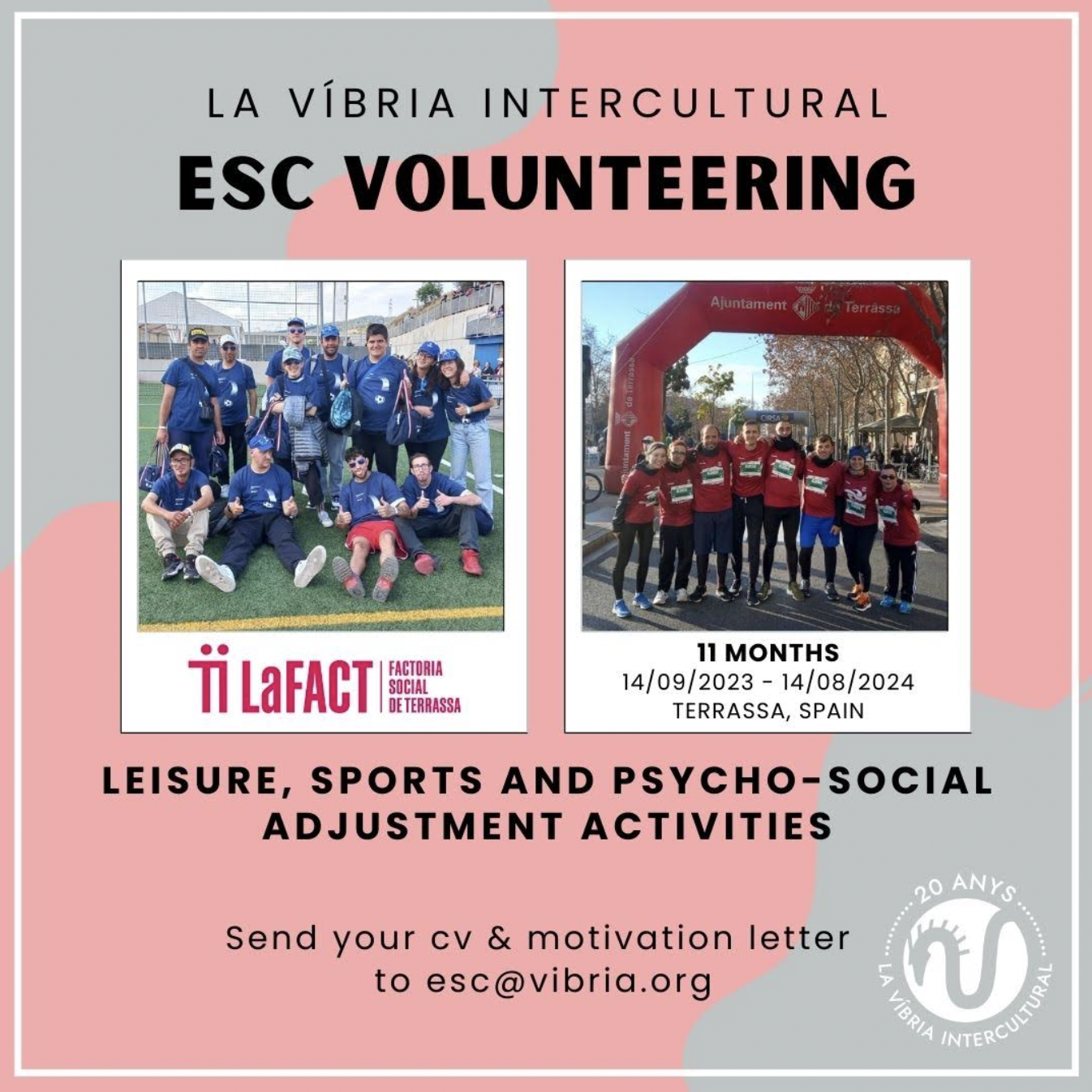 La Fact-Fupar l ESC Long Term Volunteering in Terrassa